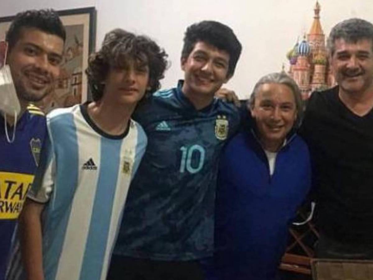 ¿Quién es la mamá? Lo que no sabías de Mathías, el hijo goleador de Diego