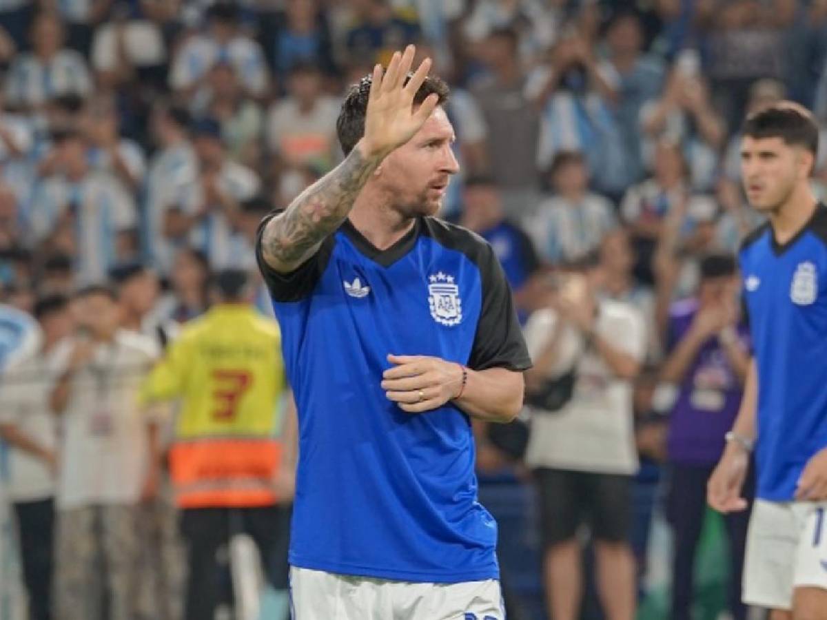 ¿Y Messi? El poderoso 11 que postula Argentina para enfrentar a Honduras