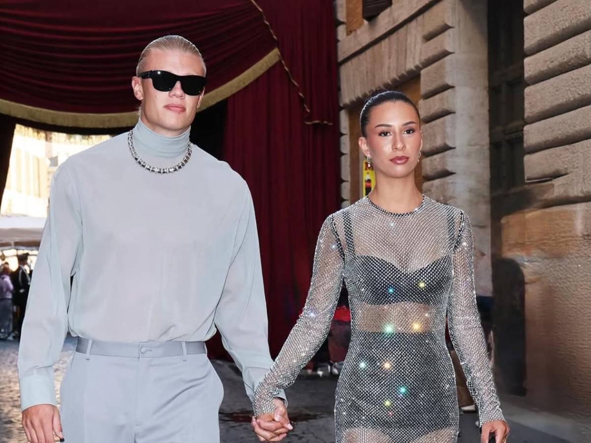 Haaland sorprende: Revela un detalle “vergonzoso” sobre su mujer