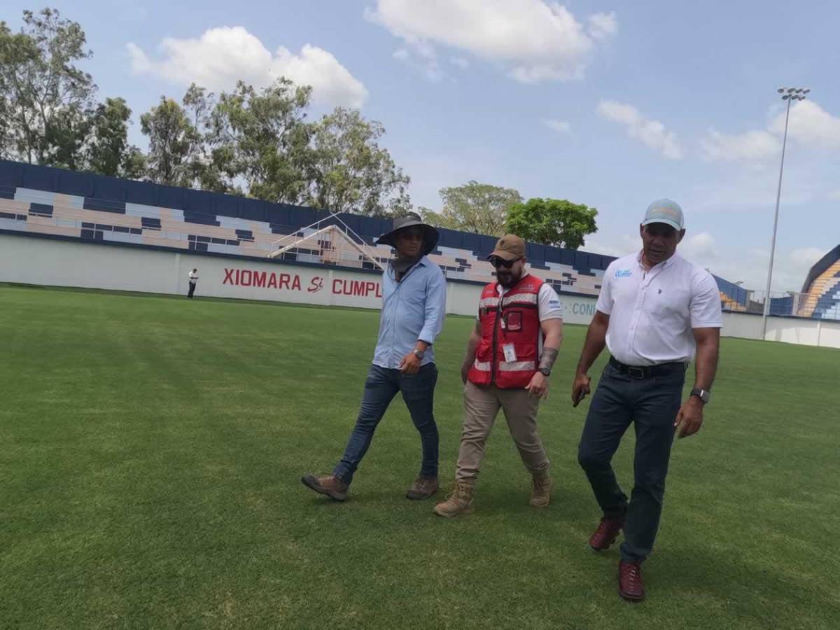 Así avanza la remodelación del estadio Juan Ramón Brevé de Juticalpa: cuántos milllones costó