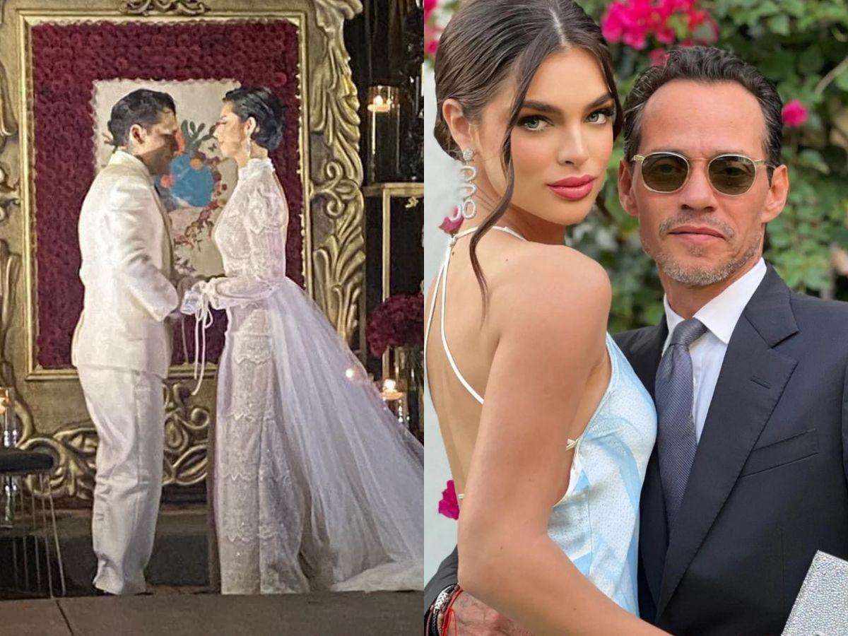 Boda Nodal y Ángela Aguilar: Marc Anthony y Nadia Ferreira habrían sido los padrinos