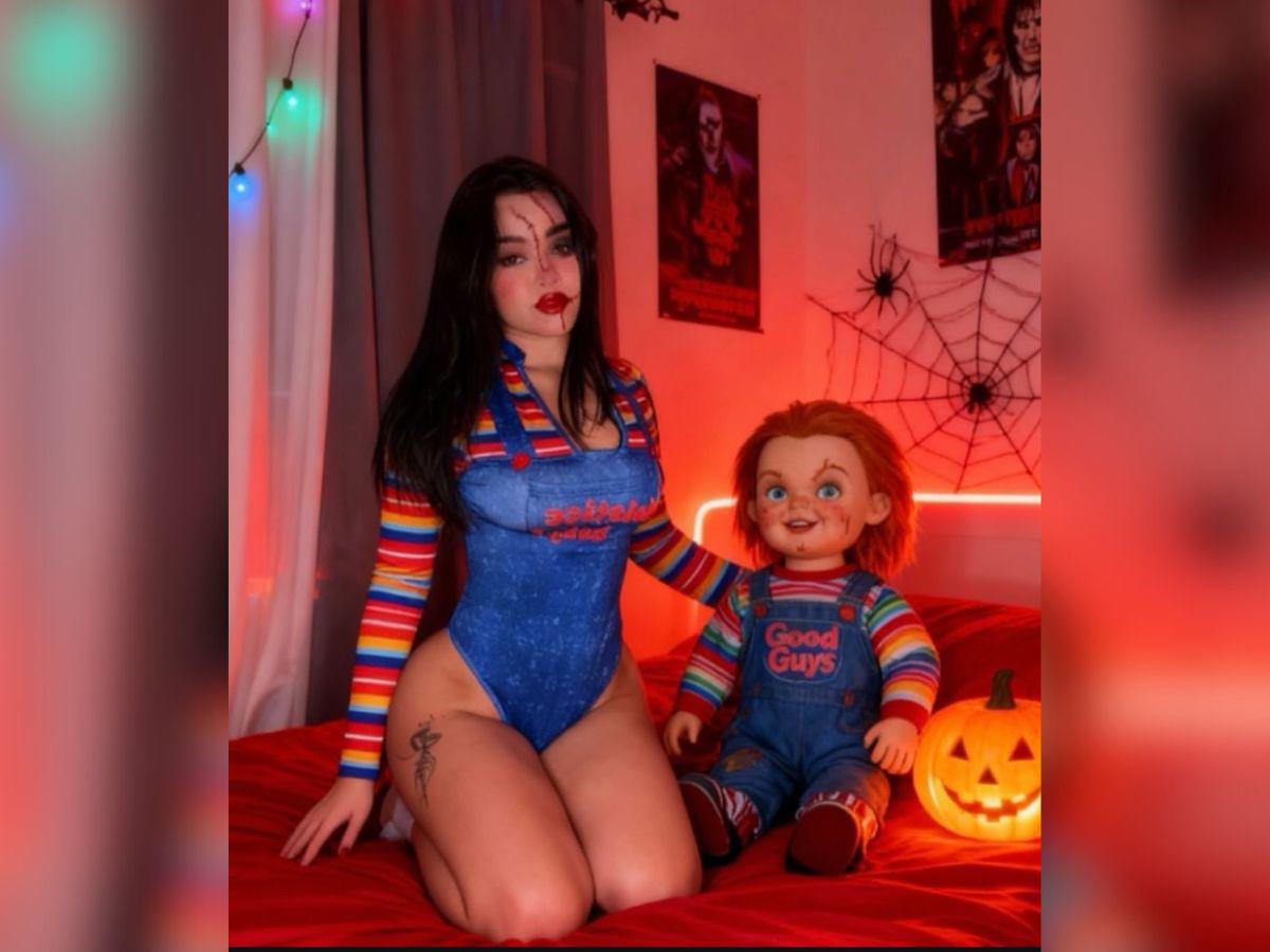 ¡La Queso se roba el show! La reina de Halloween en Honduras