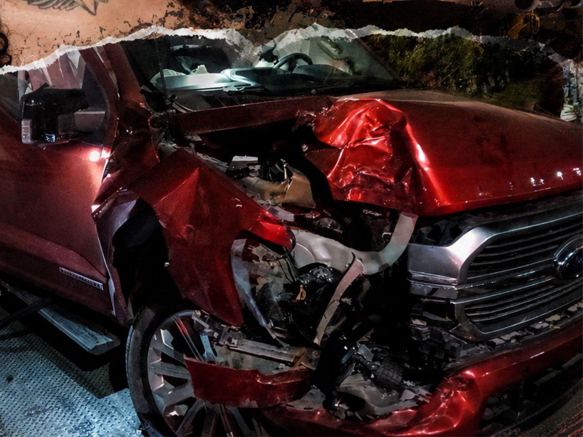 Paolita Suárez de Las Perdidas sufre aparatoso accidente automovilístico