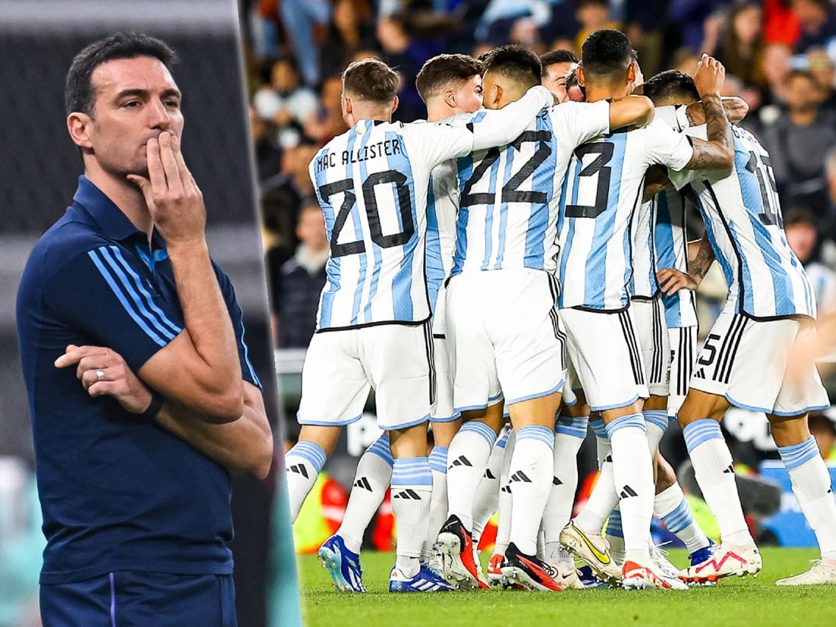 Scaloni lo dejó fuera de la Copa América y quedó destruido: “Un golpe muy duro”