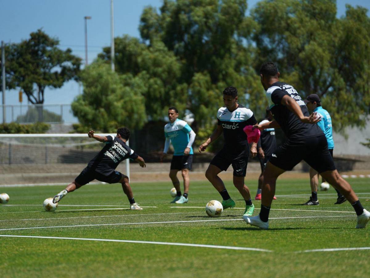 Así fue el penúltimo entreno de Honduras antes de enfrentarse a Panamá por la Copa Oro