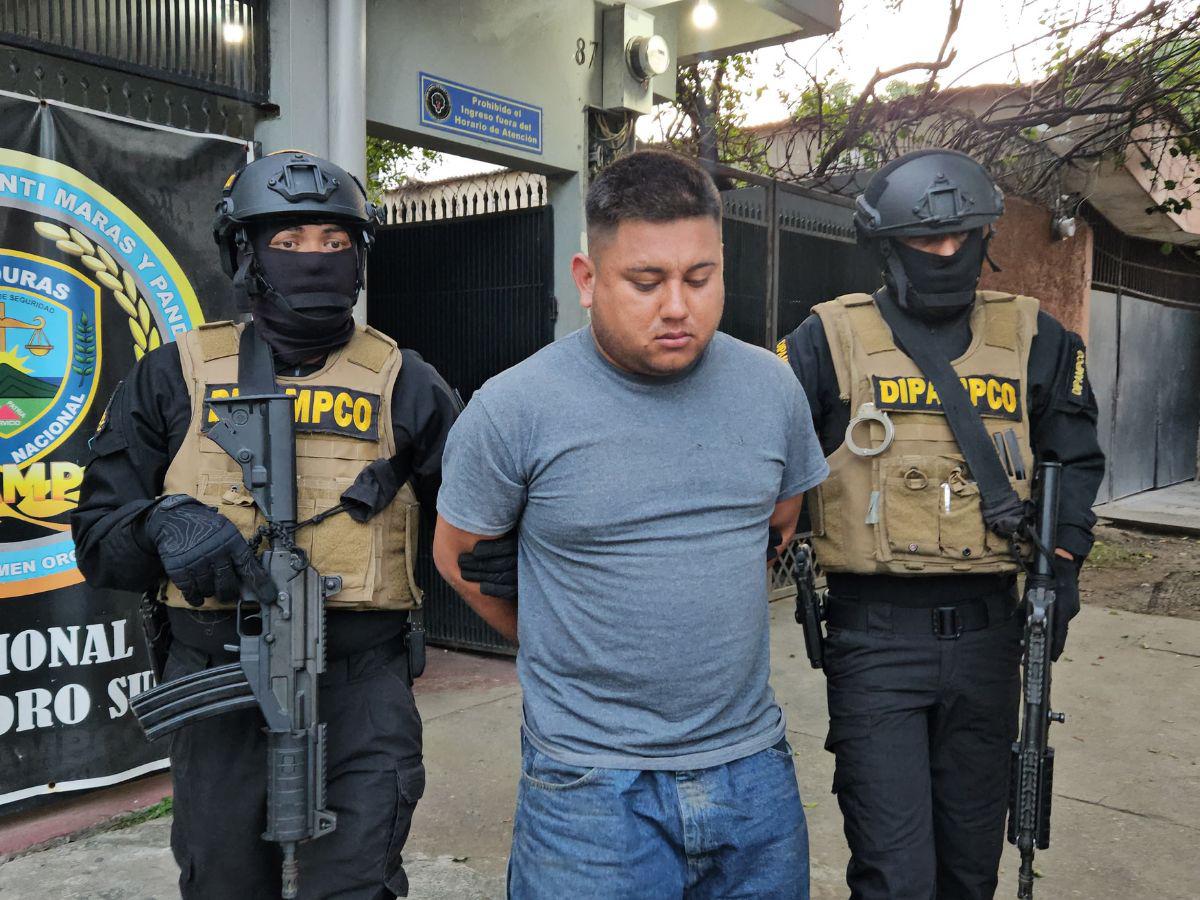 Capturan a tres supuestos miembros de la pandilla 18 en Choloma