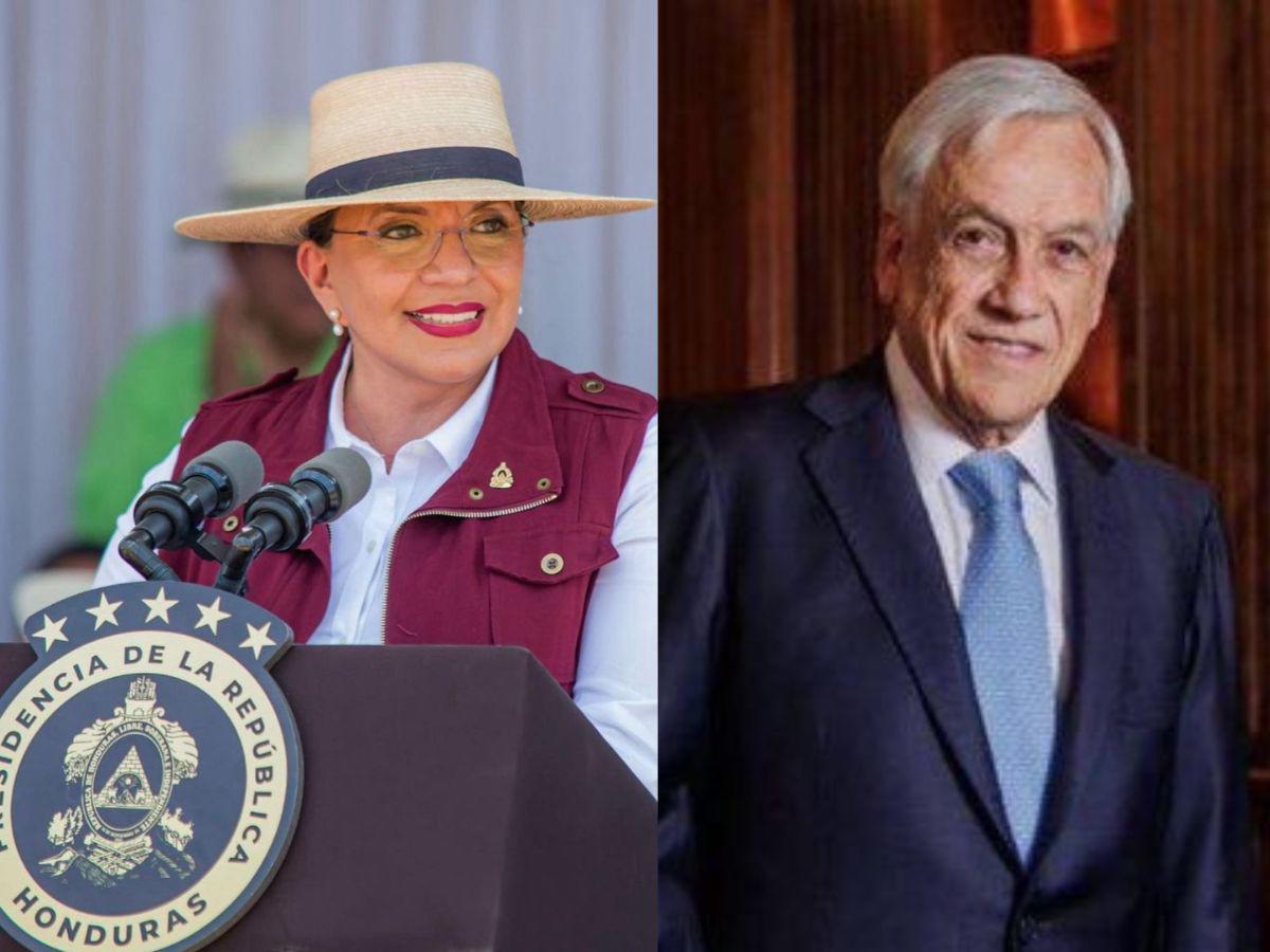 Xiomara Castro expresa su “solidaridad” por la muerte de Sebastián Piñera