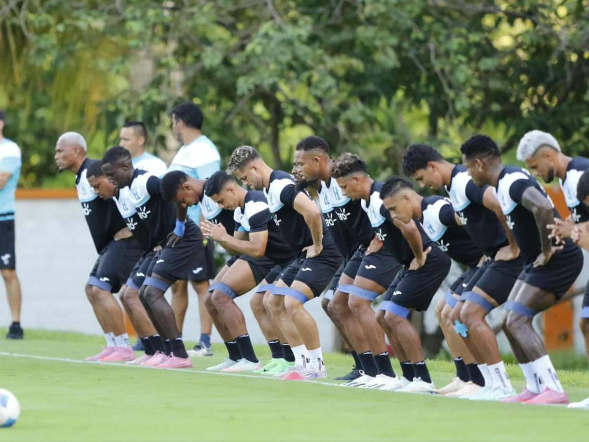 Caras nuevas en la Selección de Honduras y por qué 5 futbolistas entrenaron por separado
