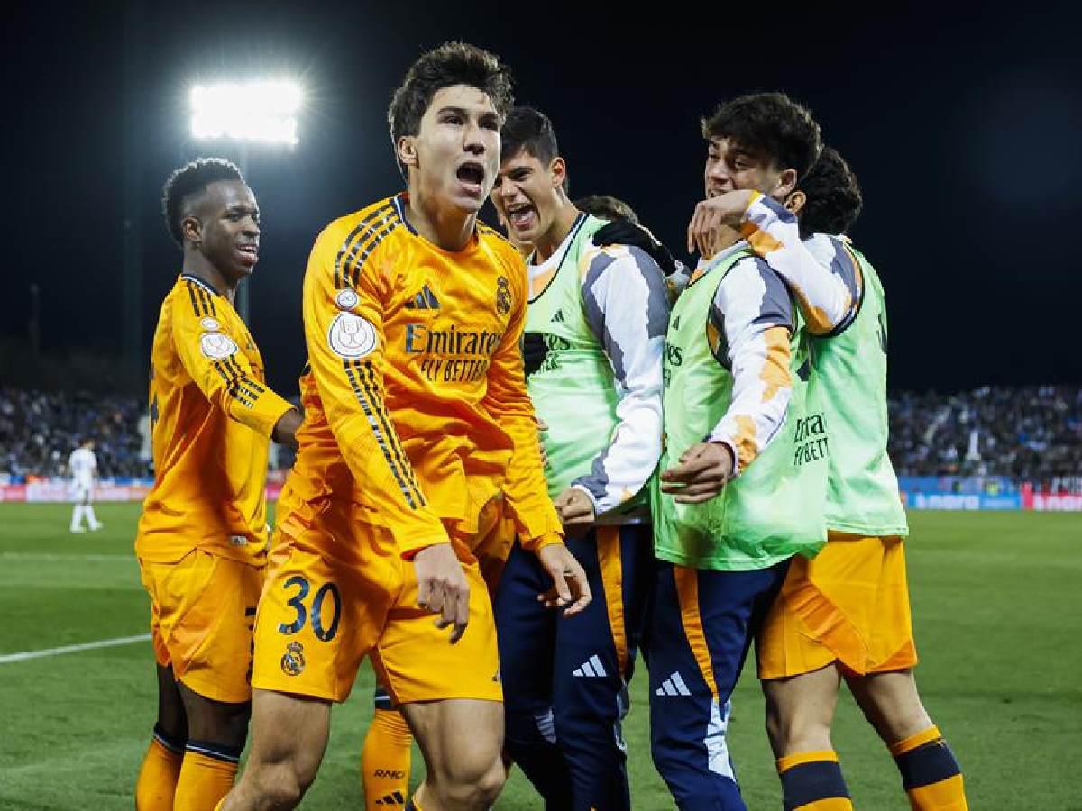 Gonzalo García fue el canterano que le dio el triunfo del Real Madrid en Copa del Rey.