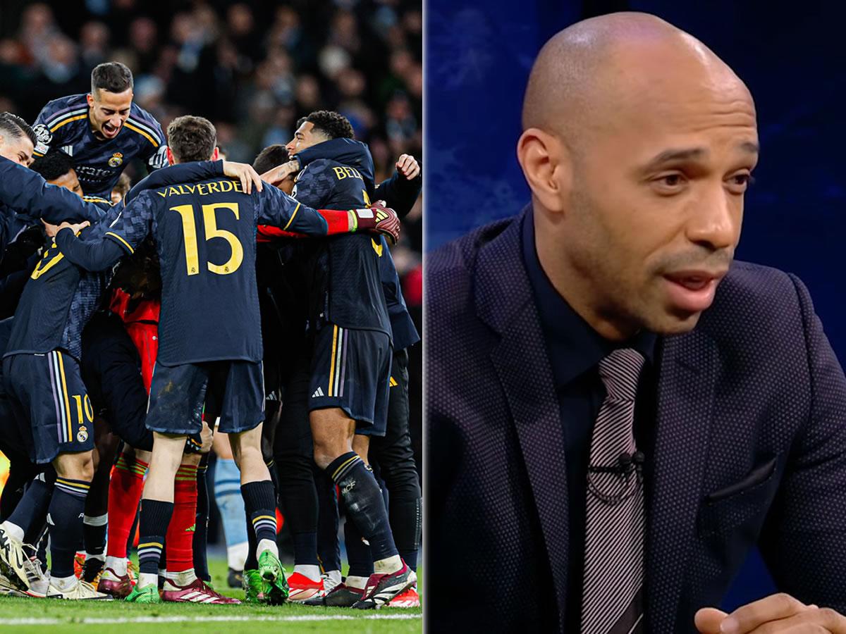 El inesperado elogio de Thierry Henry al Real Madrid tras eliminar al City