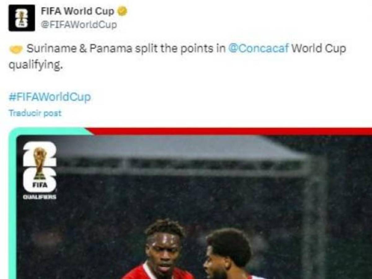 Panamá recibe burlas tras tropiezo en eliminatorias: Chepe Bomba se enfada