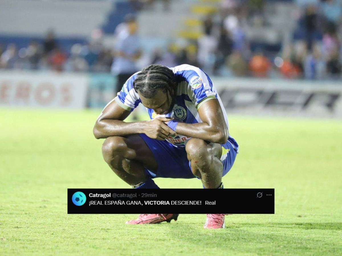 Prensa reacciona: esto dicen tras nuevo descenso del CD Victoria en Honduras