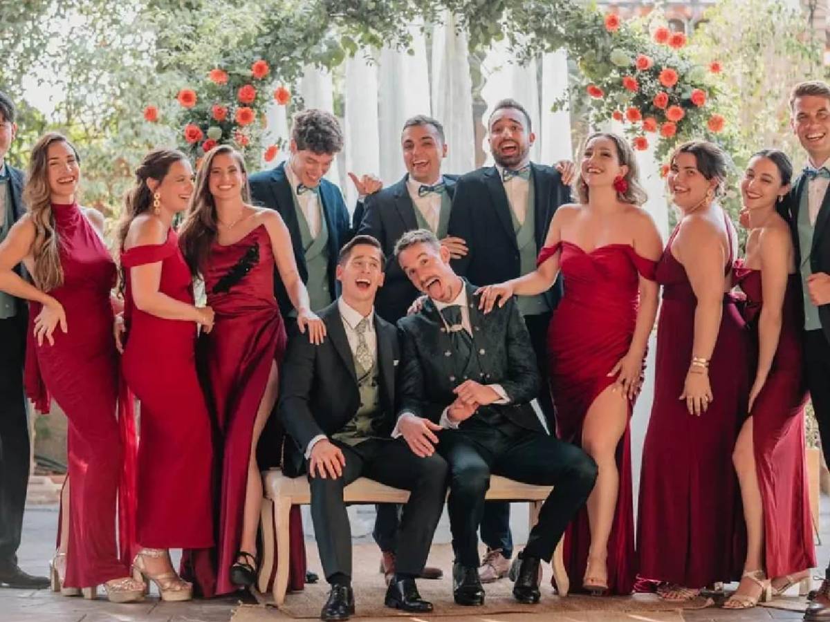 Portero se casa con su novio y hace historia: no vamos a escondernos