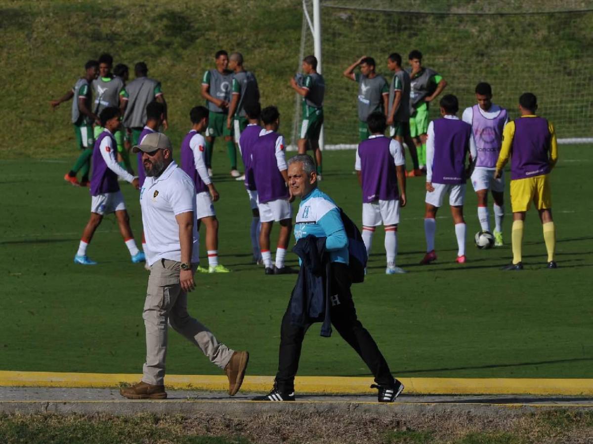 Primer entreno de Mathías Vázquez con Honduras: caras nuevas y sorpresas