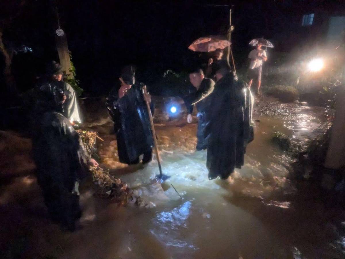 Torrenciales lluvias dejan viviendas afectadas, inundaciones e incomunicación en Quimistán