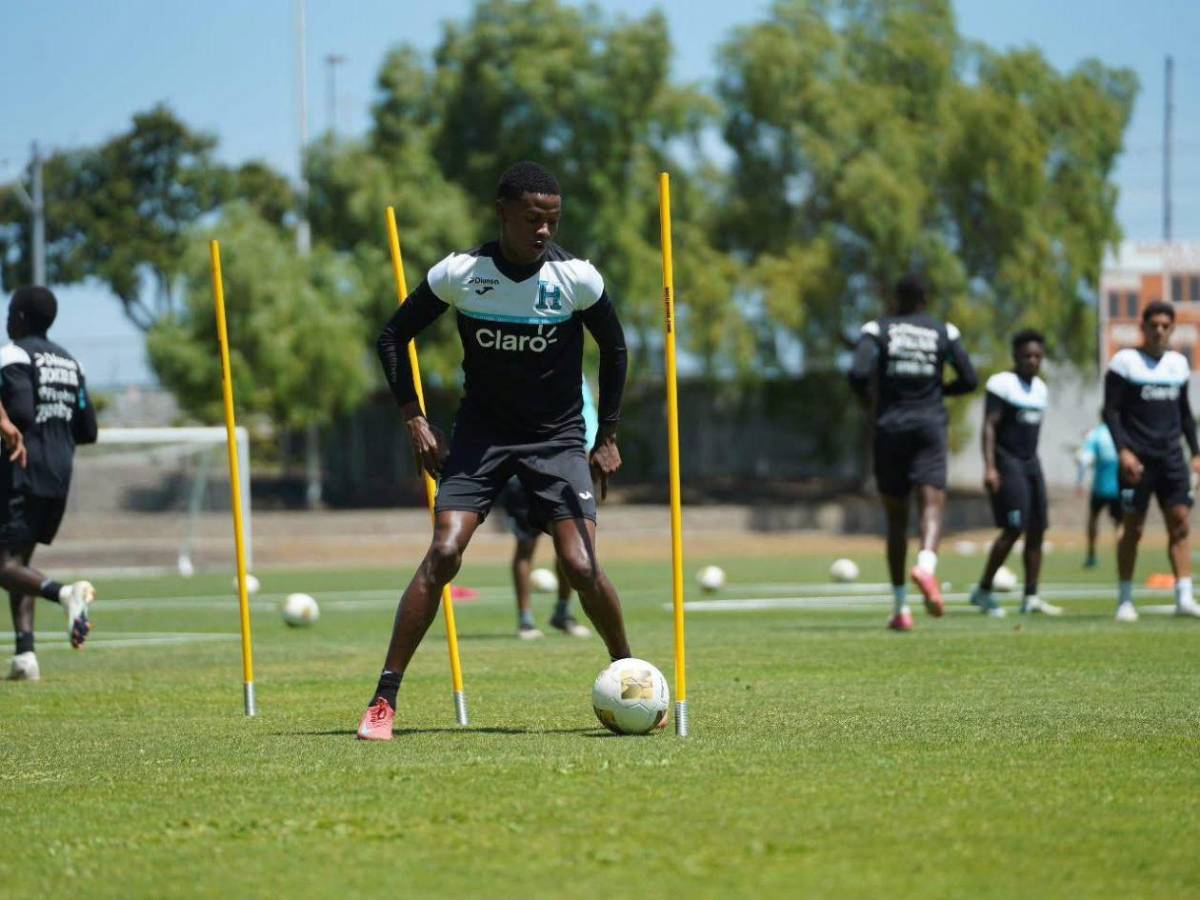 Así fue el penúltimo entreno de Honduras antes de enfrentarse a Panamá por la Copa Oro