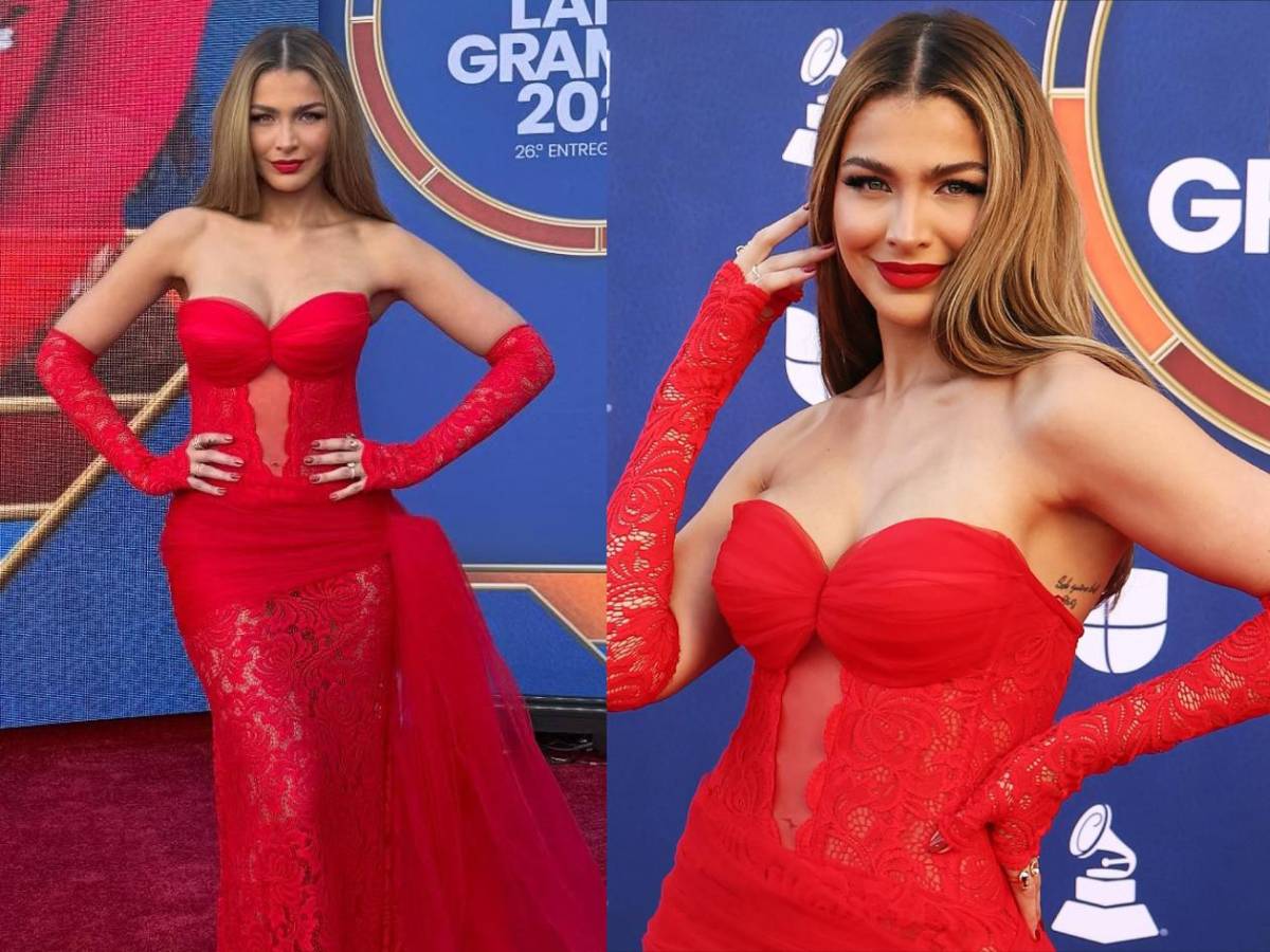 Las famosas más bellas en la red carpet de los Latin Grammy