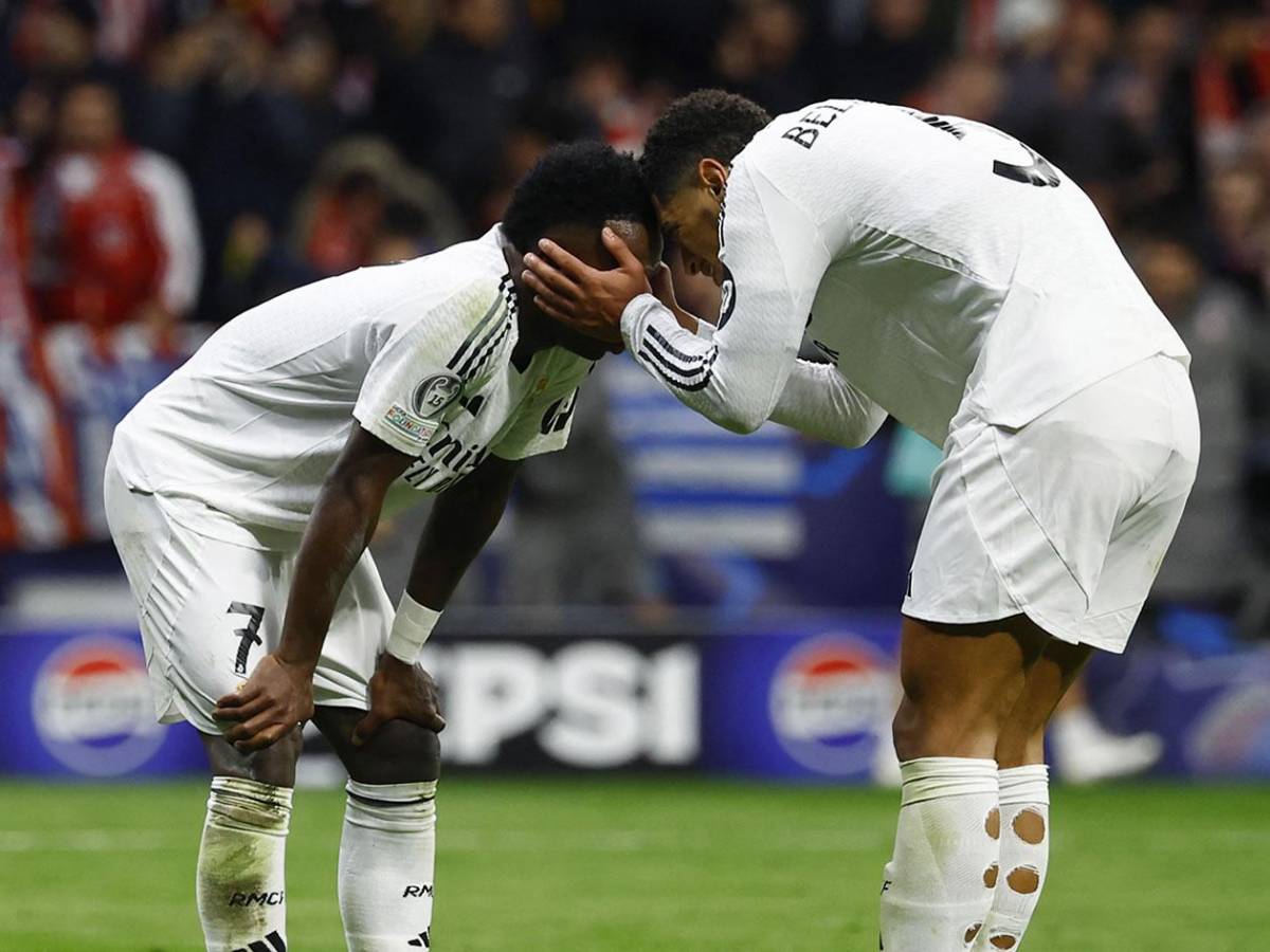 Delirio del Real Madrid, desolación del Atlético y las burlas de Vinicius