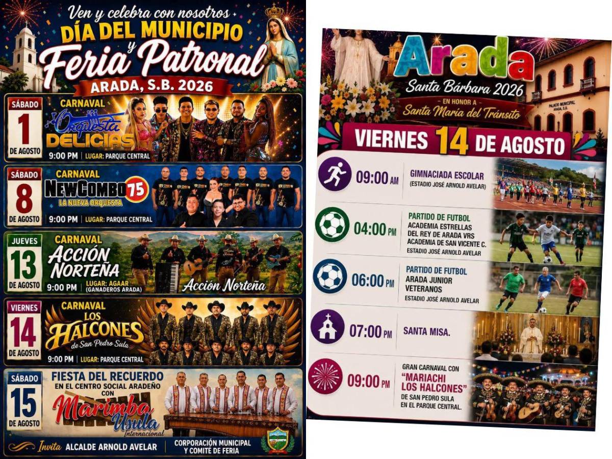 Arada: arte, fe y tradición se encuentran en este rincón de Santa Bárbara