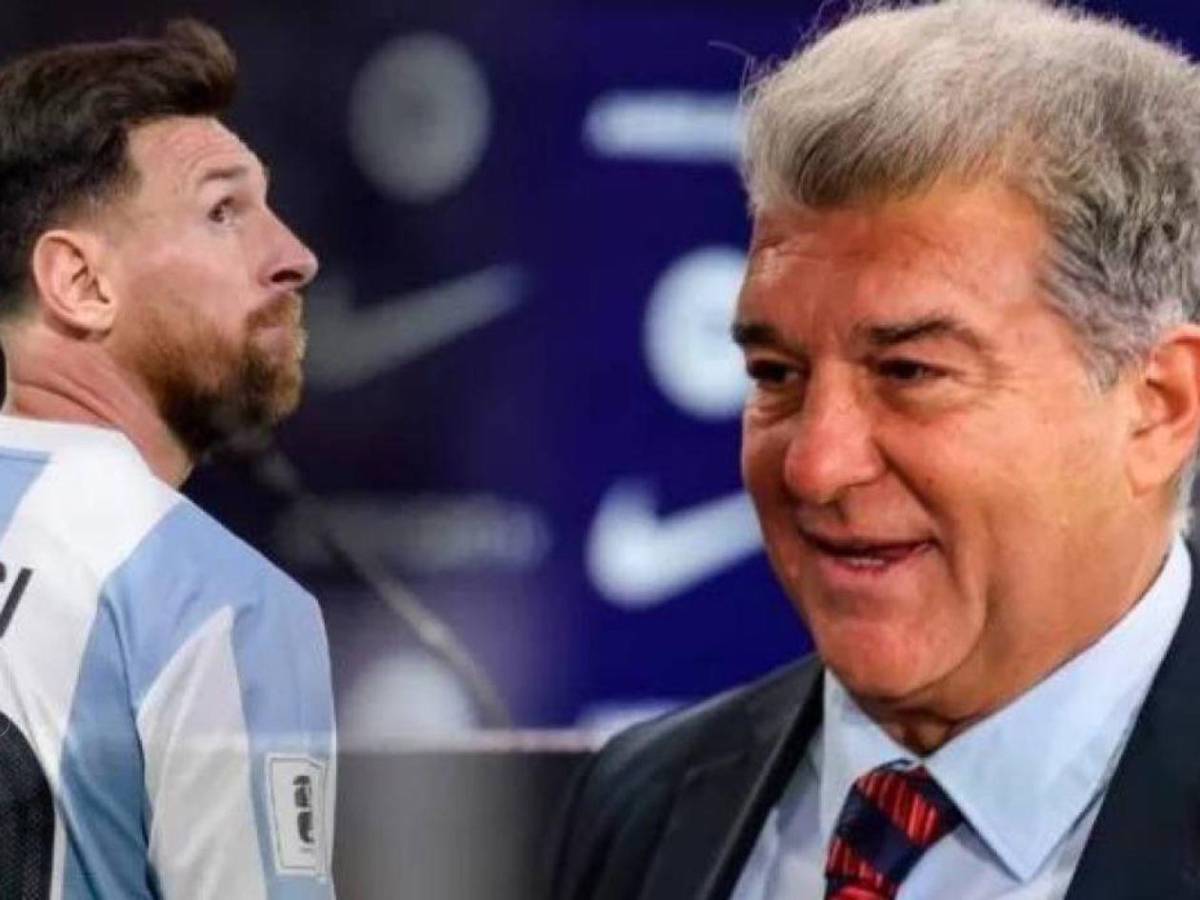 Laporta anuncia la fecha del regreso de Messi tras su salida del Barcelona