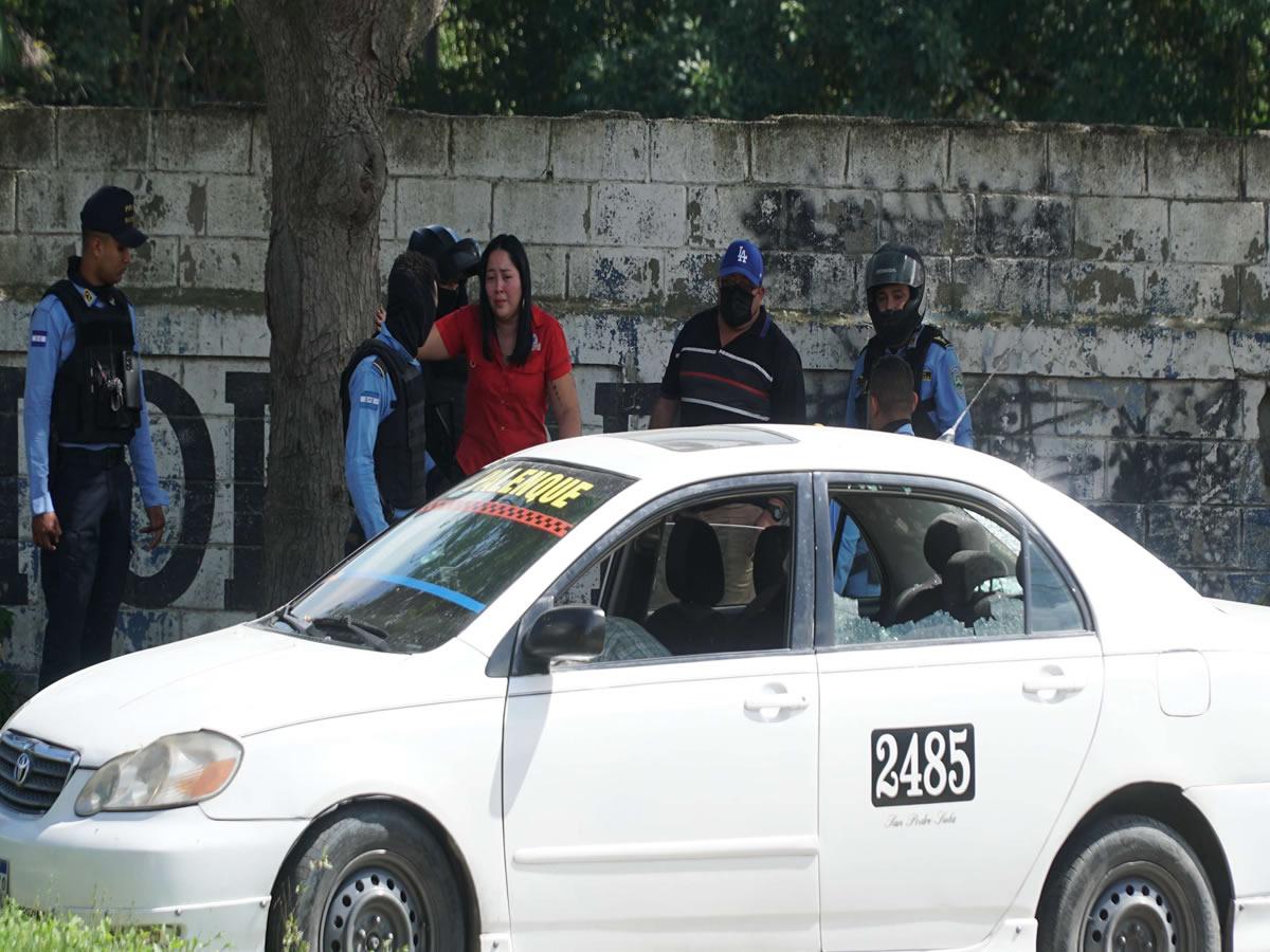 El crimen contra el taxista ocurrió en la colonia Modelo, frente a la escuela Esteban Mendoza.