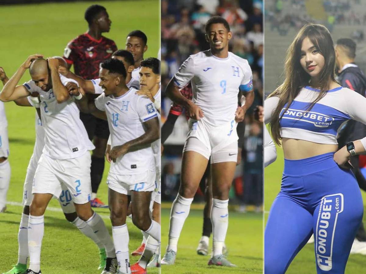 Honduras festeja vs Antigua y Barbuda, show de diputado, lindas chicas y jugador abucheado
