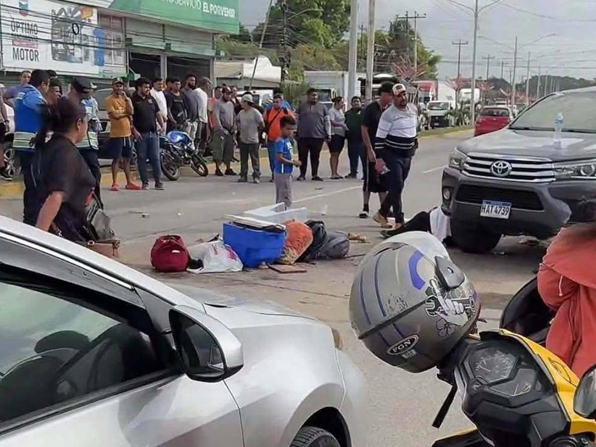 Por homicidio imprudente acusan a conductor de pick up que se pasó semáforo en rojo y murió bebé