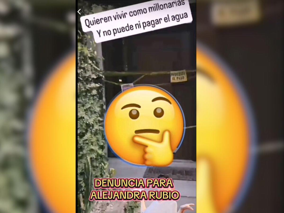 ¿Alejandra Rubio fue desalojada por no pagar la renta?