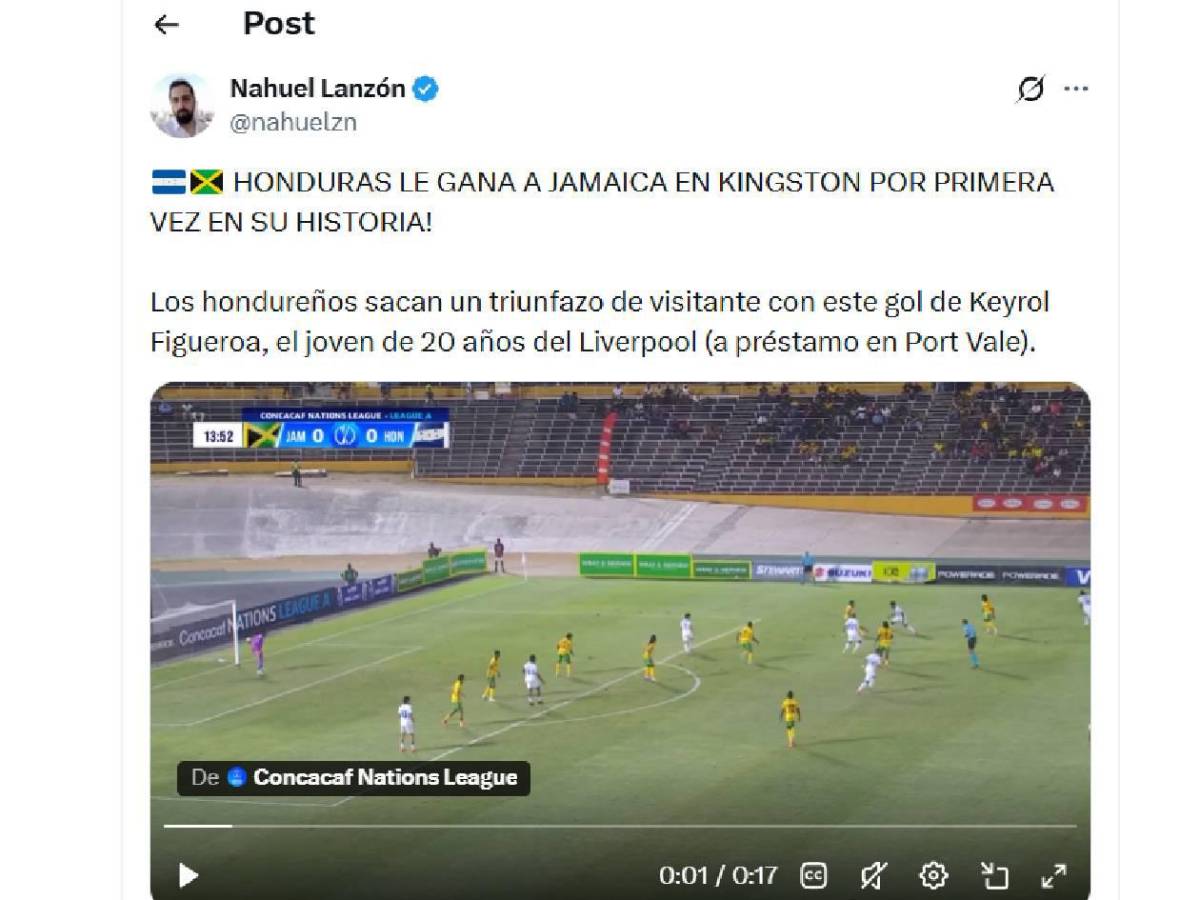 Locura e indignación tras triunfo de Honduras: Chepe Bomba y argentino sorprendieron