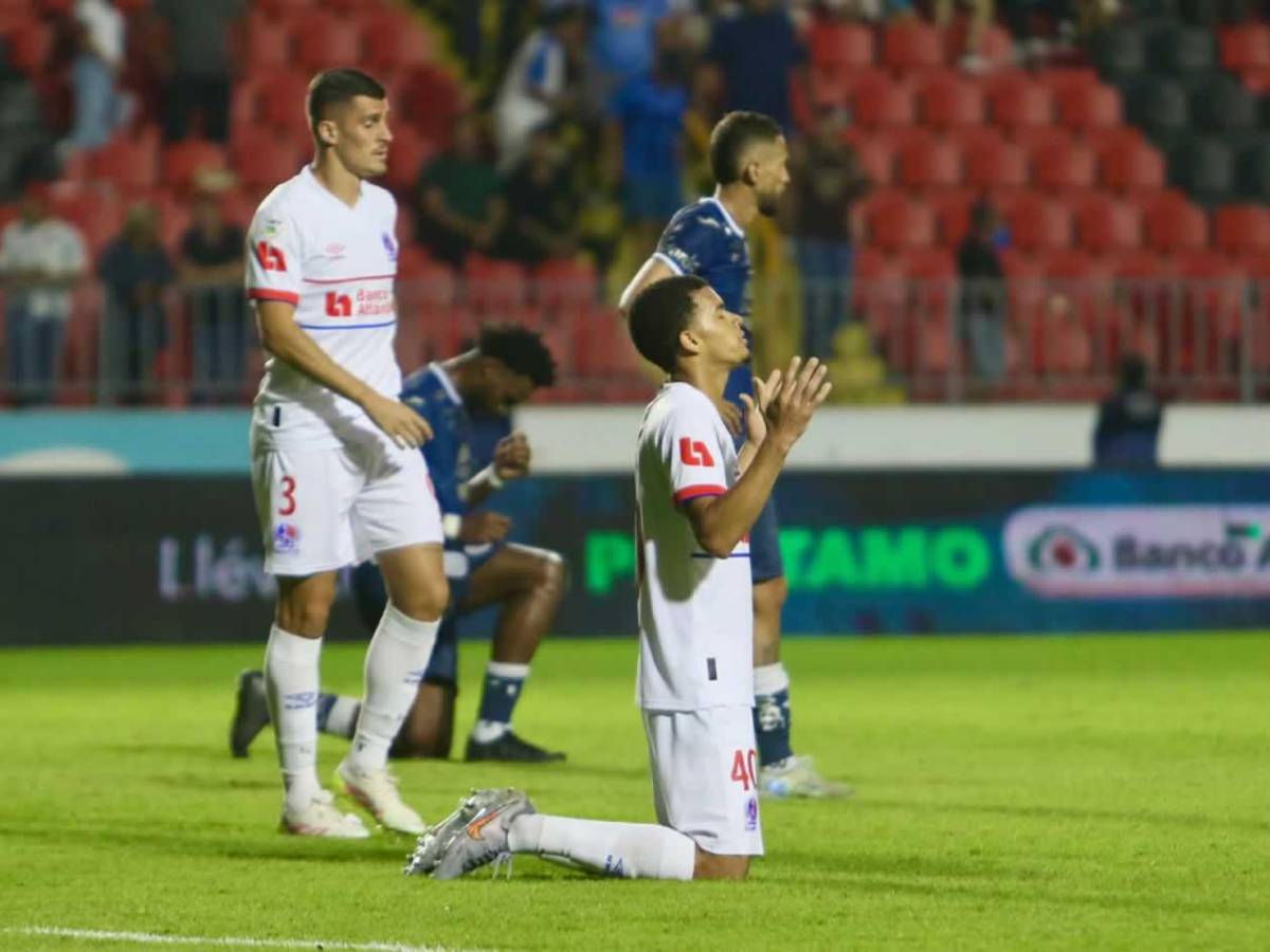 Héroe de Olimpia, llanto del villano de Motagua, disturbios, heridos y bellezas