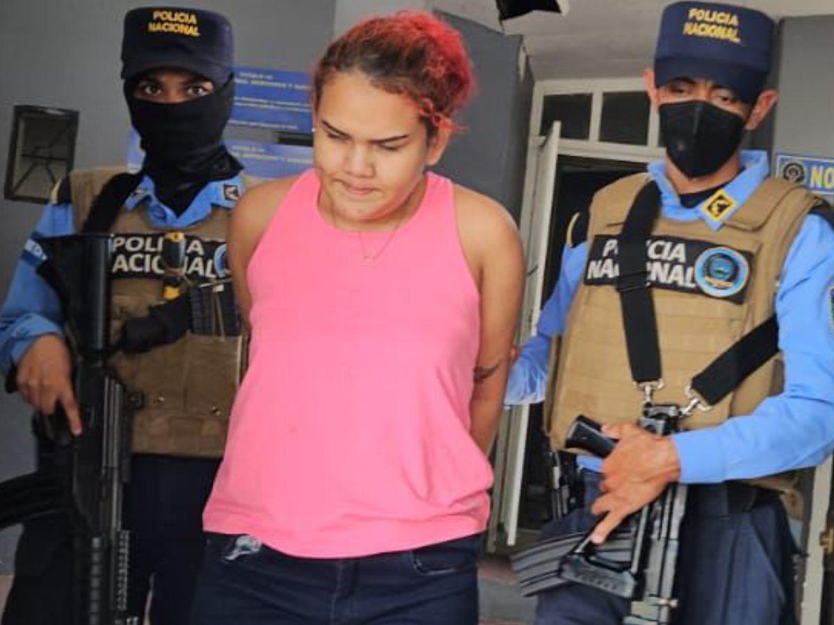 Arrestan a “La Demonia” de la Pandilla 18 en La Planeta