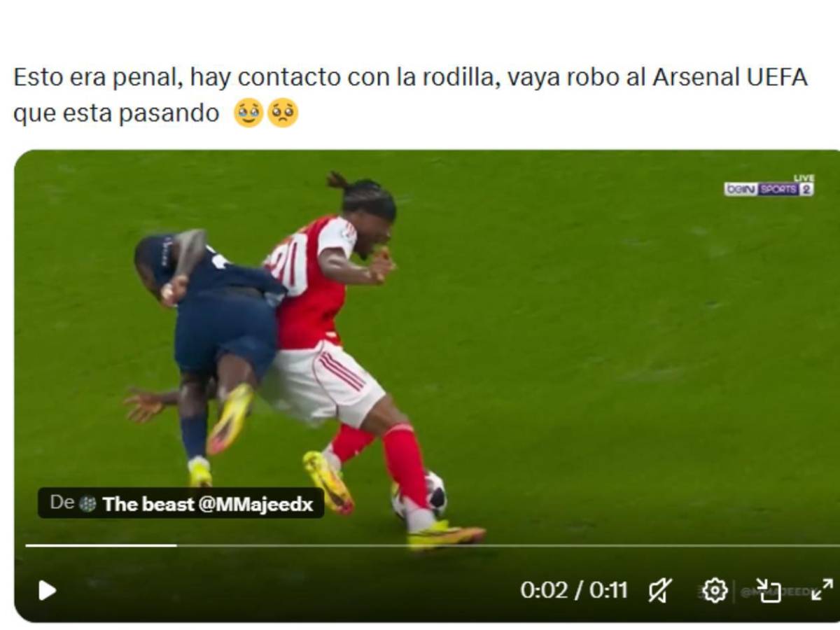 Indignación en Arsenal, PSG celebra, sorpresa con MVP y lo que pasó con el villano