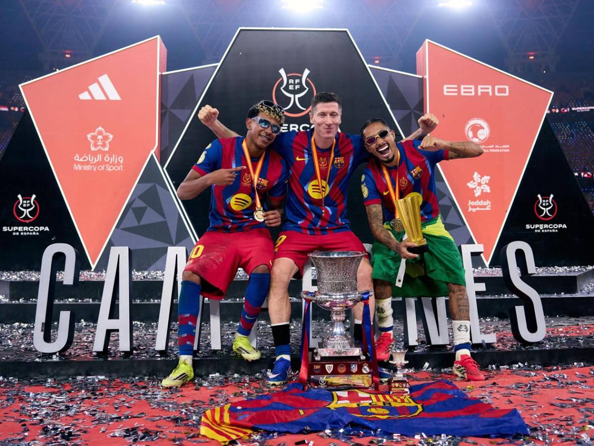 Mbappé mal perdedor, gesto de Florentino con Flick y alocado festejo de Barcelona