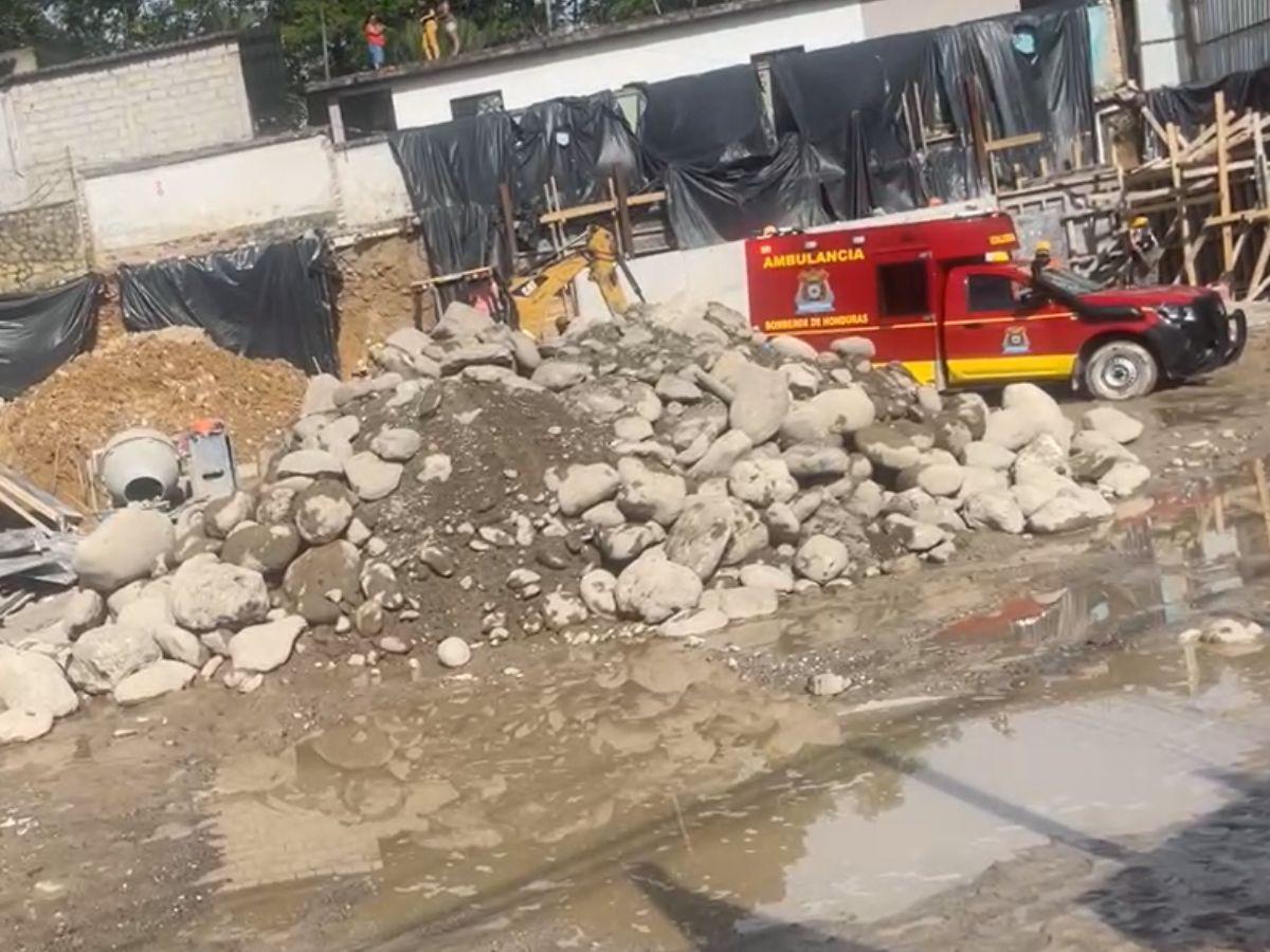 Tres personas quedan soterradas en Gracias, Lempira; confirman muerte de un obrero