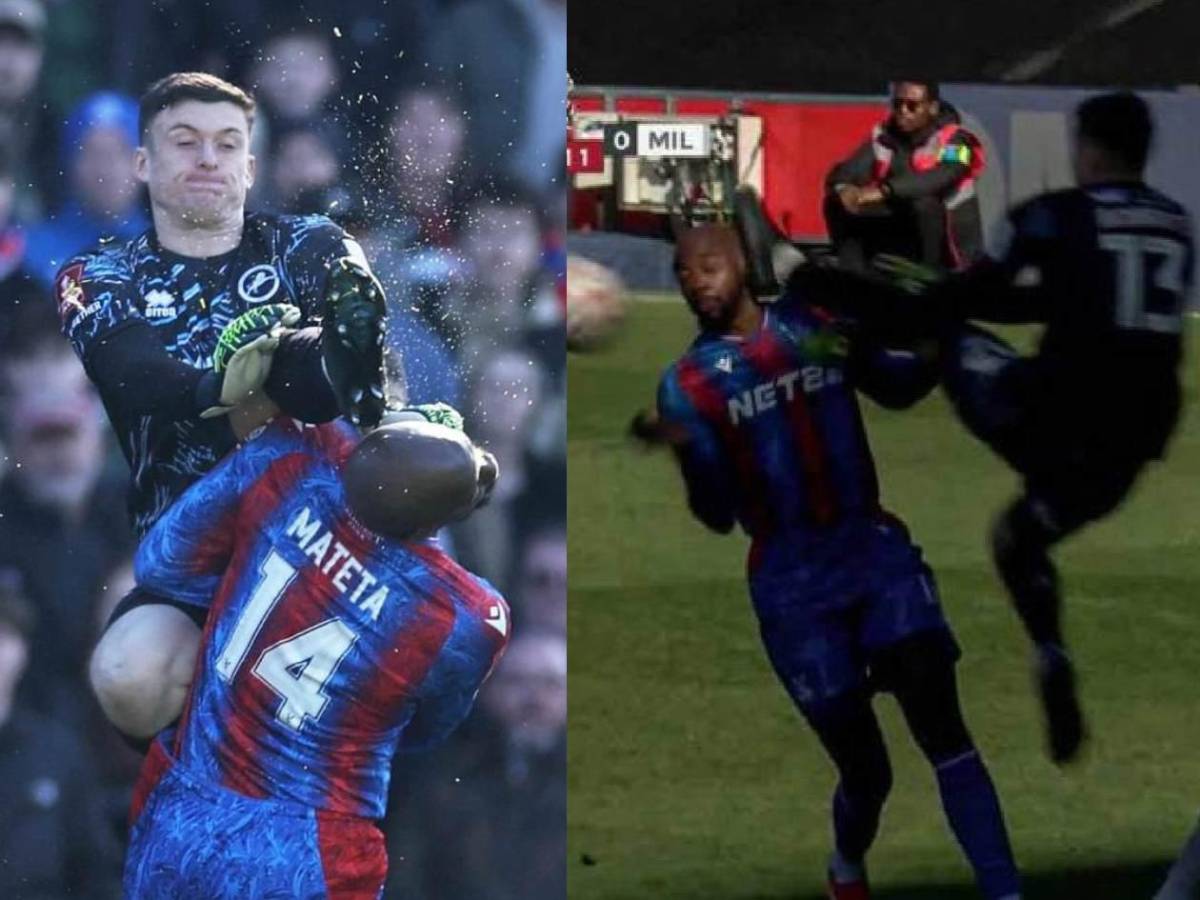 Sufrió una criminal patada en pleno partido y esto informan sobre su estado