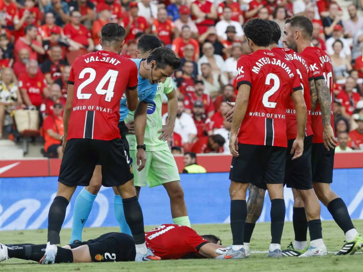 Escándalo en el Barcelona vs Mallorca, gesto arrogante de Lamine Yamal y criminal patada