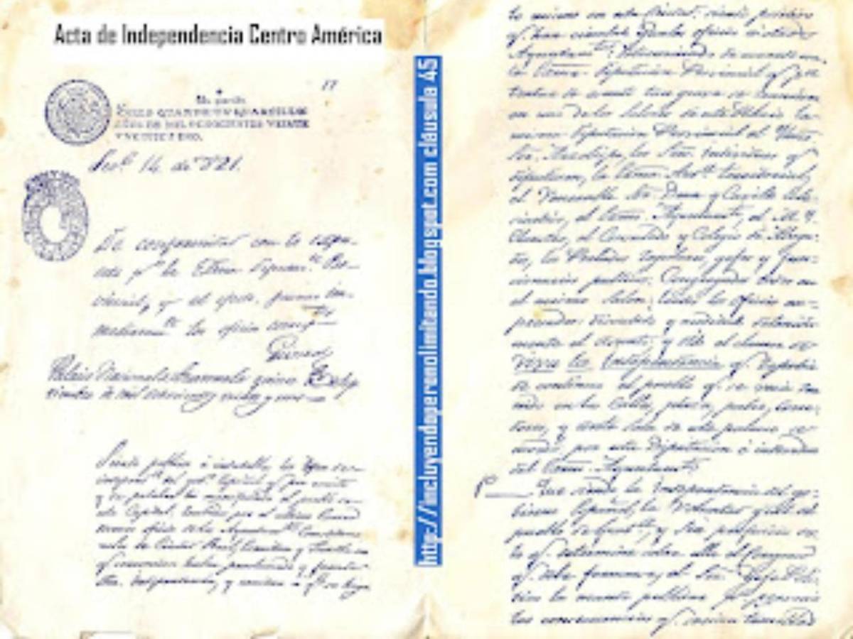 Curiosidades de la Independencia de Centroamérica