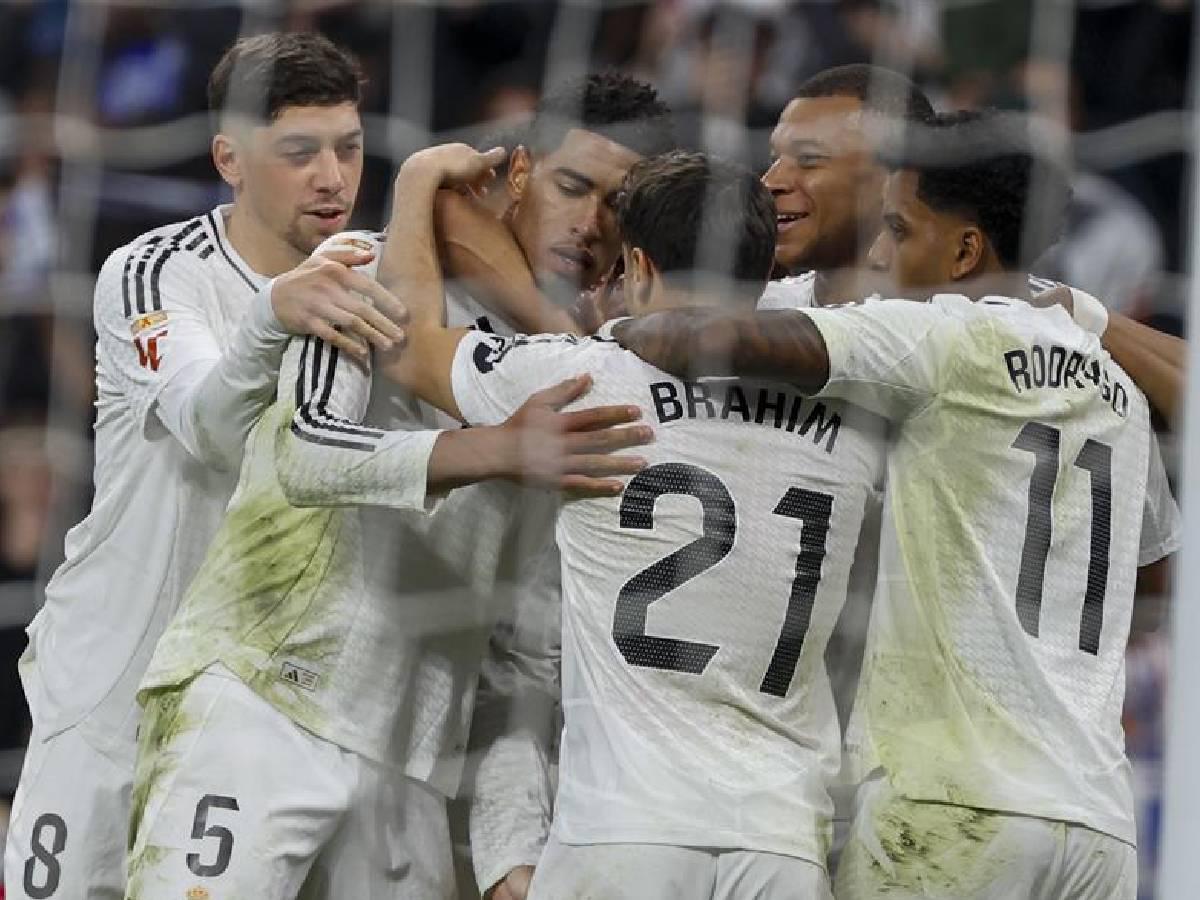 Mbappé con golazo: Real Madrid doblega al Getafe y acecha al Barcelona