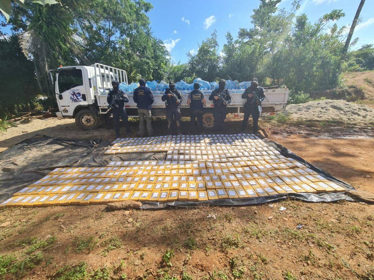 Más de 5,000 kilos de cocaína ha incautado Honduras en lo que va del 2022