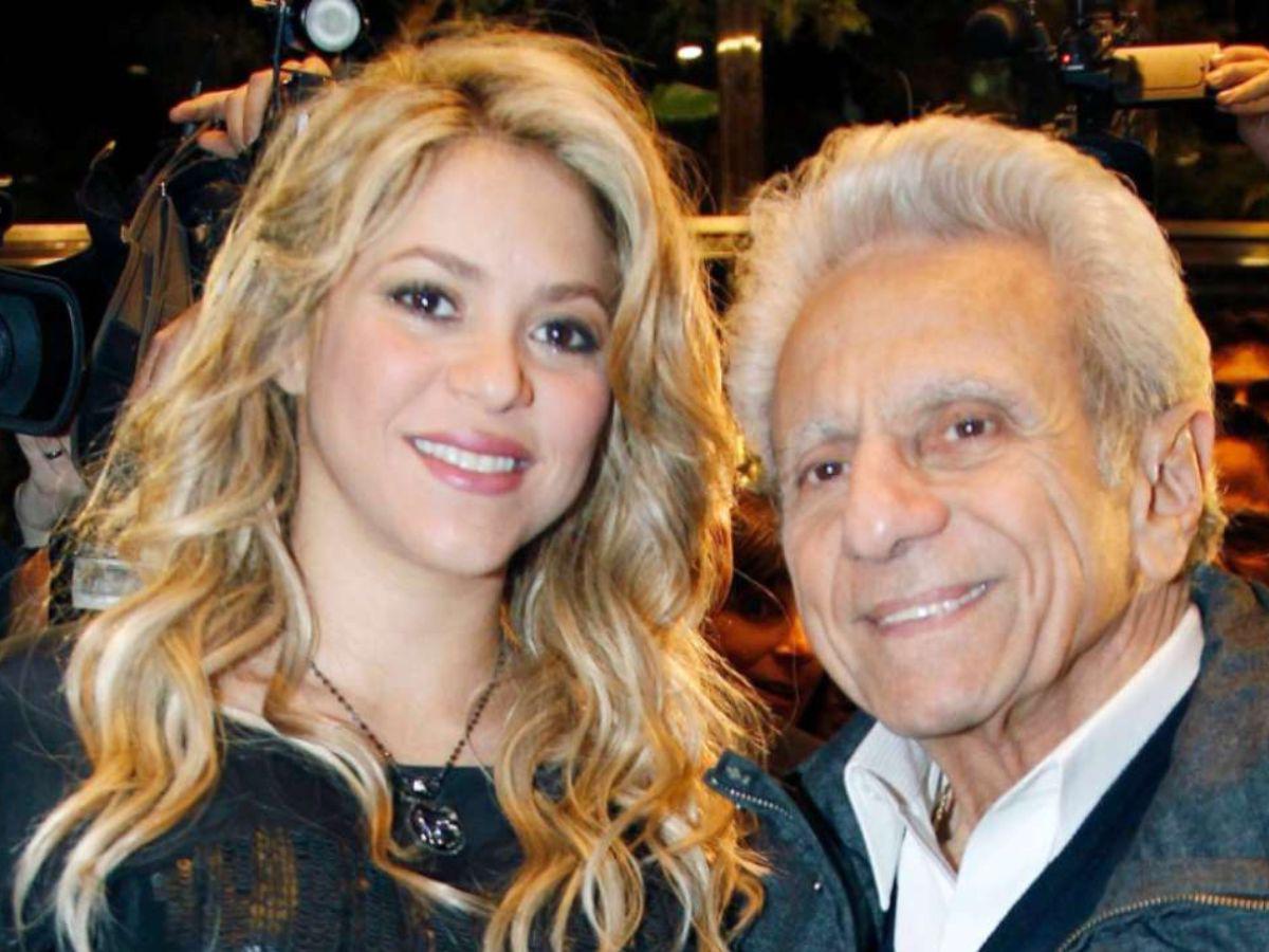Difícil momento para Shakira: la salud de su padre la pone en alerta