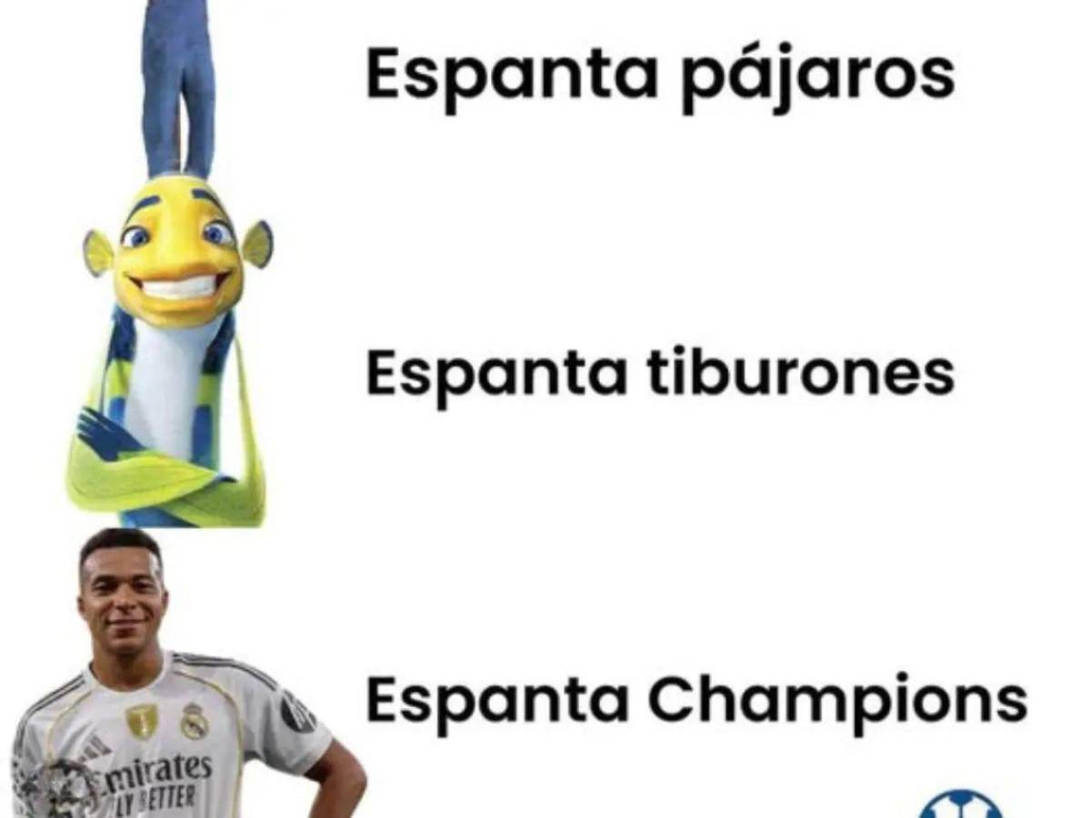 Mbappé es protagonista: los memes destruyen al Real Madrid