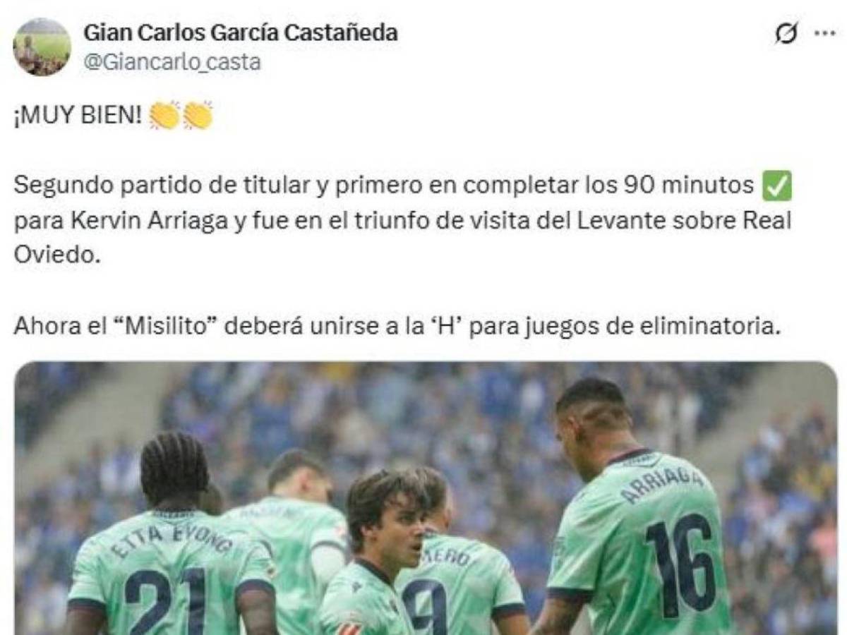 Afición del Levante reaccionó a la actuación de Kervin Arriaga en LaLiga