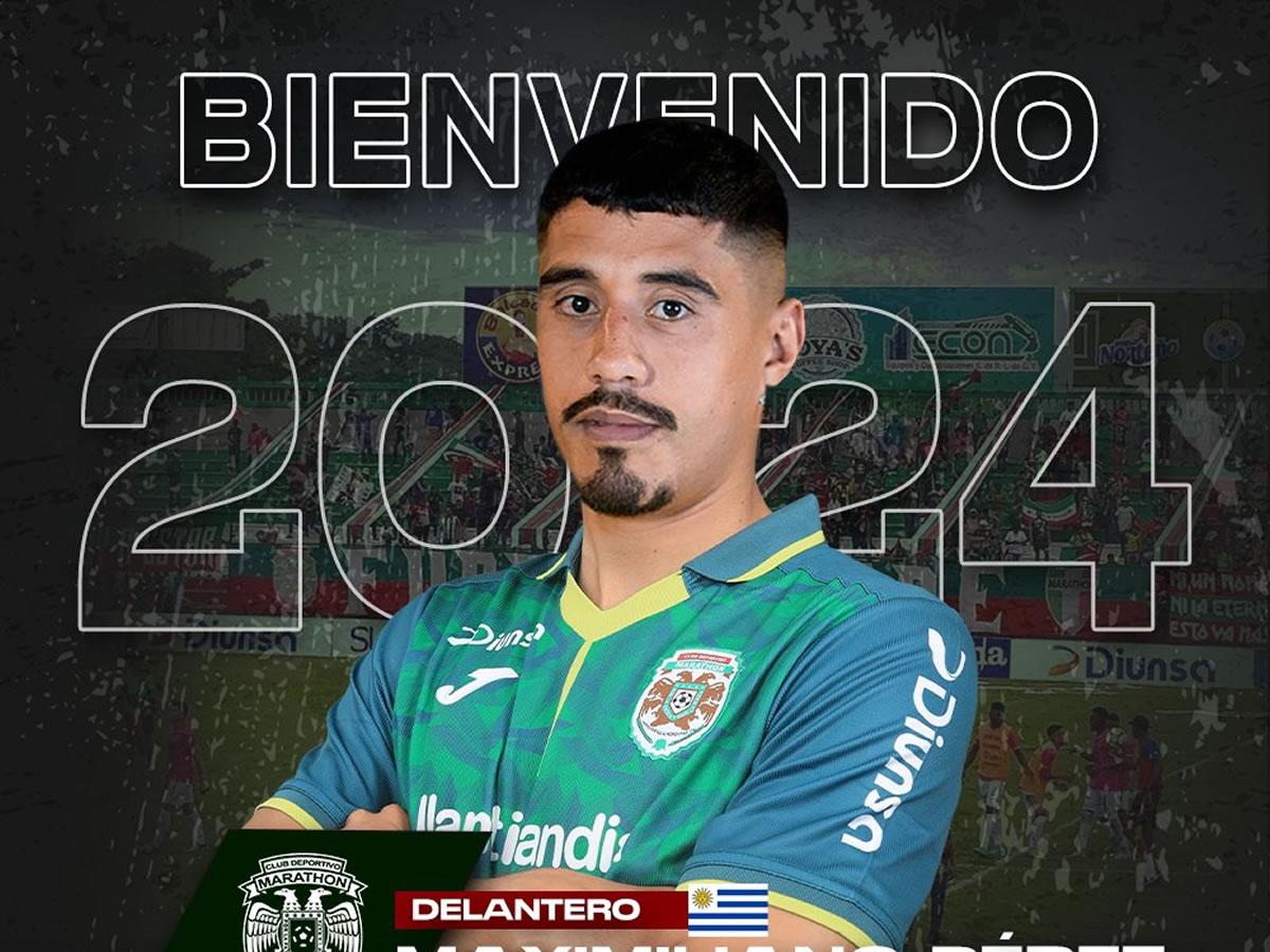 Marathón tiene delantero: ficha al uruguayo Maximiliano Pérez