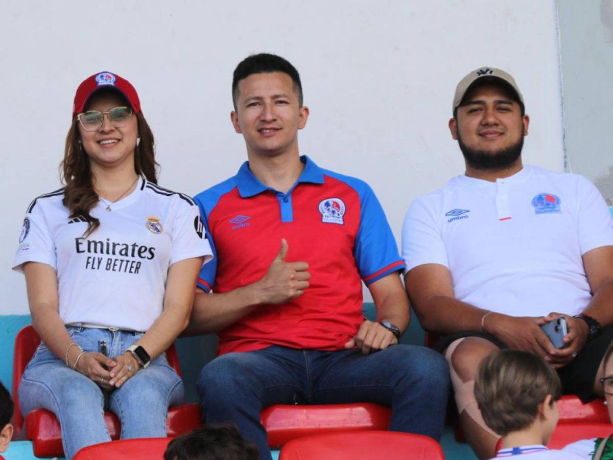 Ellas adornan el Olimpia vs Marathón: las bellas chicas del Nacional