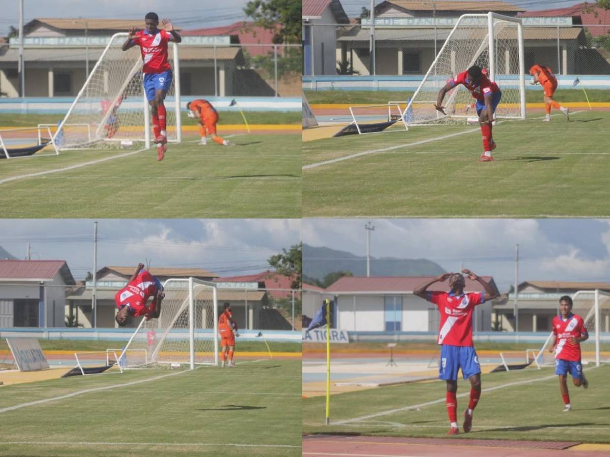 Chica de negro enamora, el penal que pidió Olimpia e insólita expulsión en Catacamas
