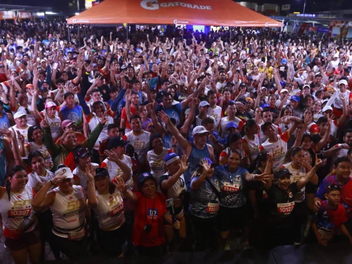 Emocionante: así arrancó la histórica edición 50 de la Maratón LA PRENSA-Gatorade