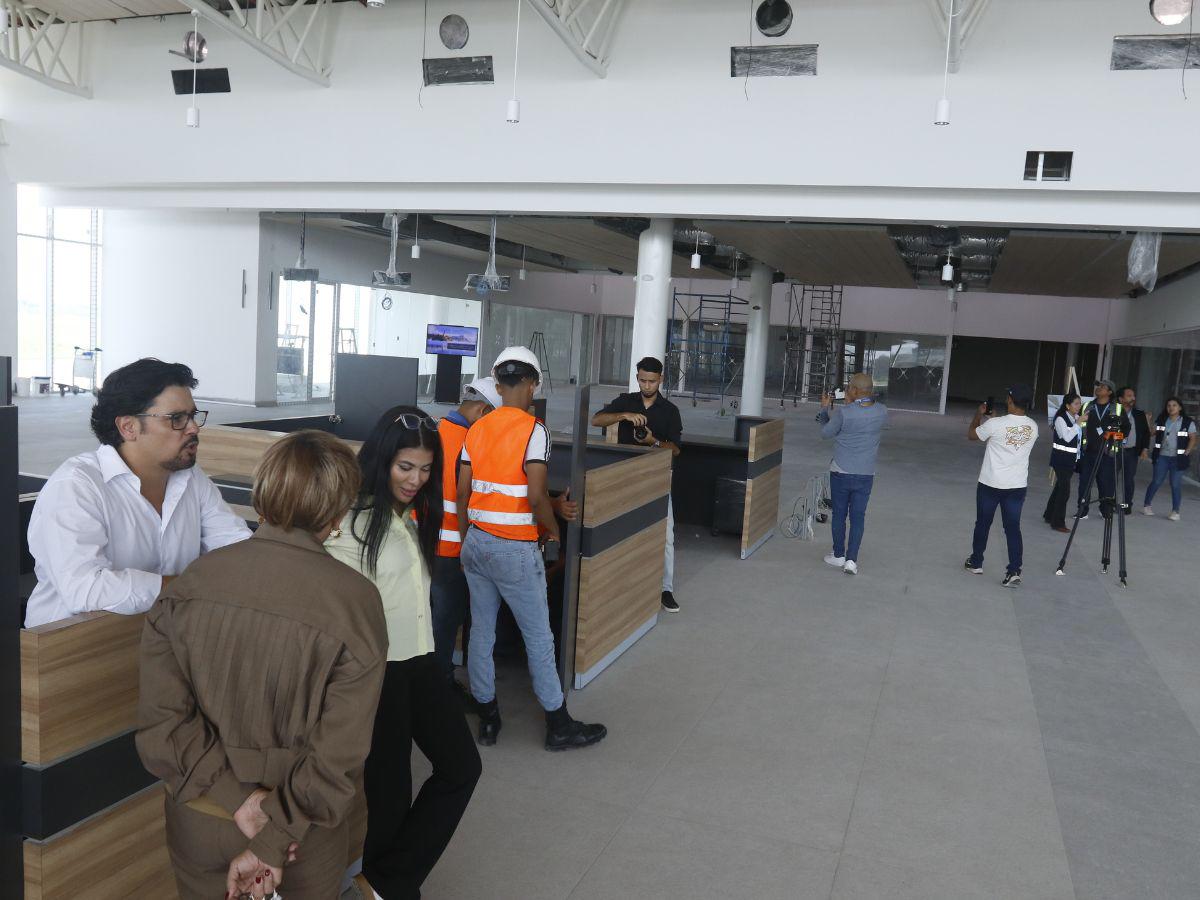 Así avanza modernización del aeropuerto Villeda Morales