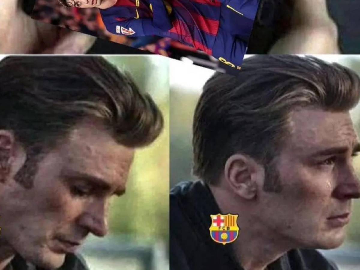 Barcelona recibe ácidas burlas tras ser eliminado de la Champions League