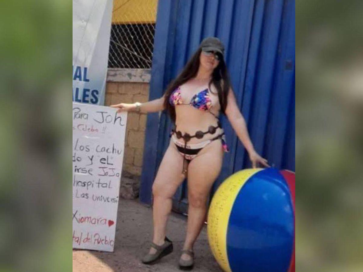¿Quién es la doctora hondureña que protestó en traje de baño?