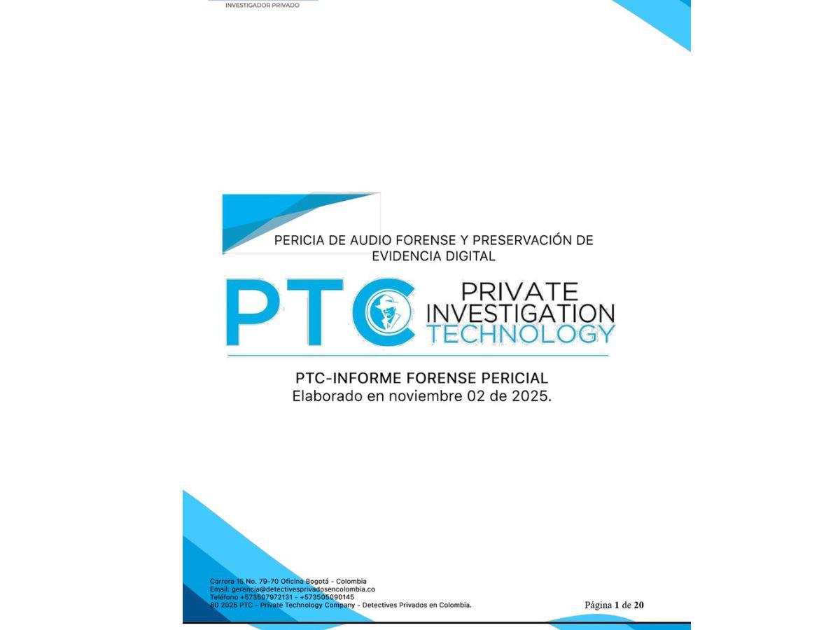 ¿A qué se dedica la empresa colombiana contratada por Libre para el peritaje de los audios?